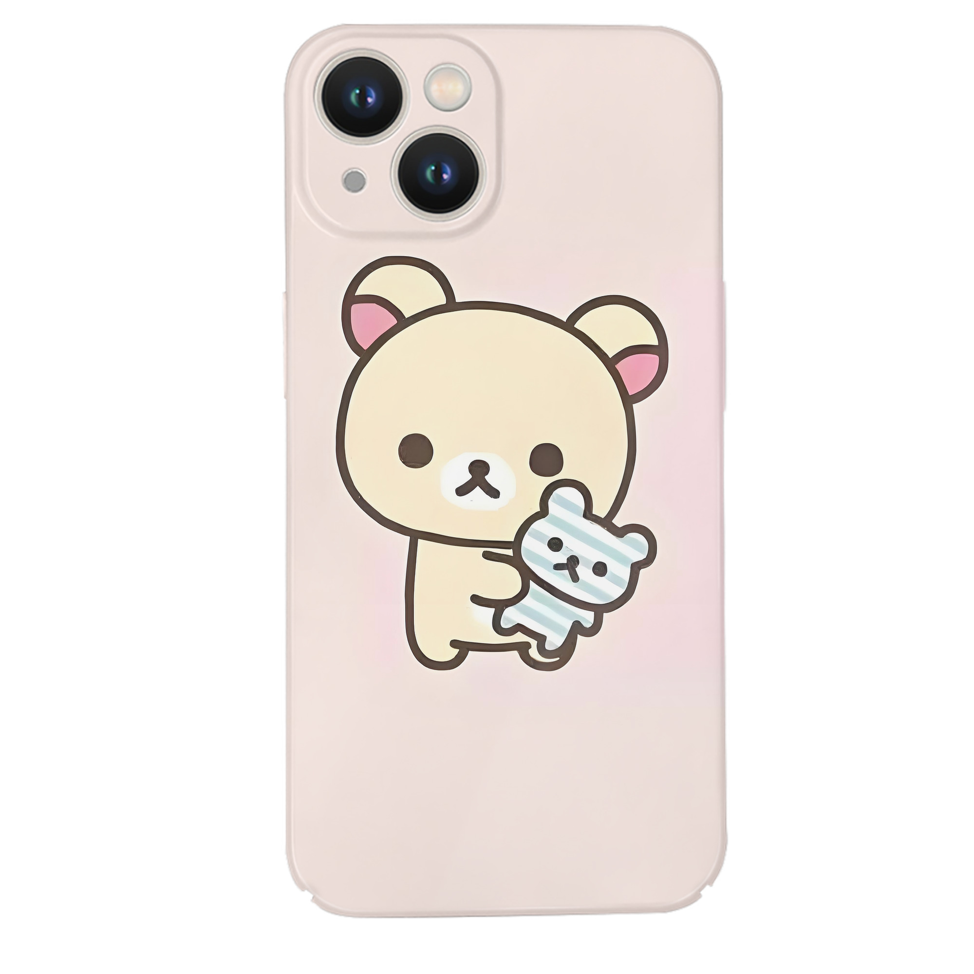 （画像用） リラックマ リラックマ キイロイトリ Rilakkuma Korilakkuma Kiiroitori 【iPhone 14シリーズ対応】ハードケース